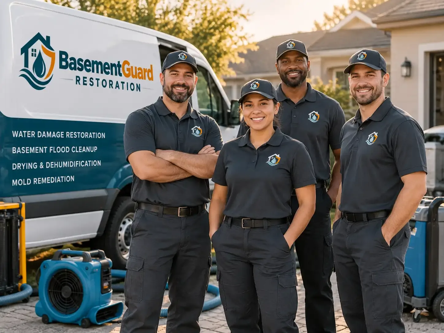 Basement Water Damage Restoration company in Gypsum, KS